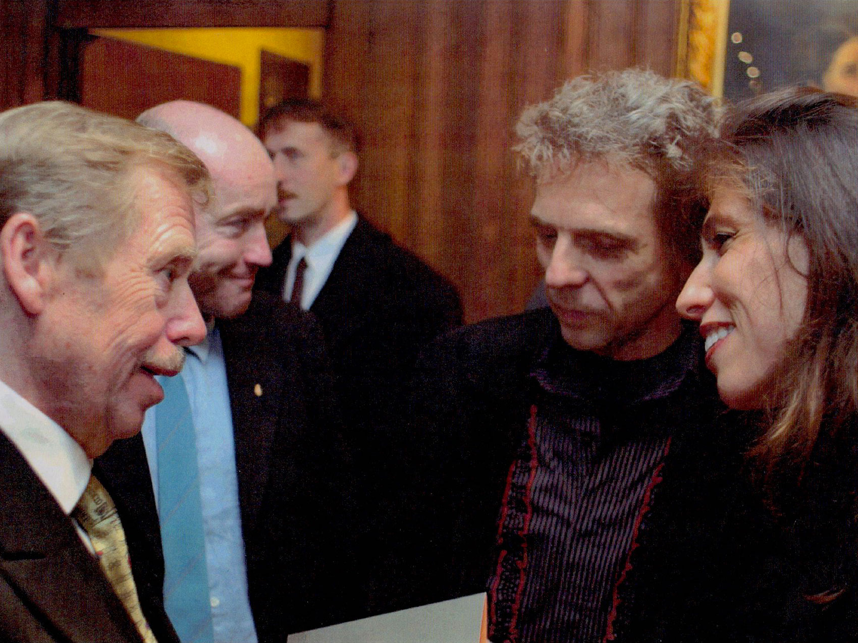 avec Vaclav Havel